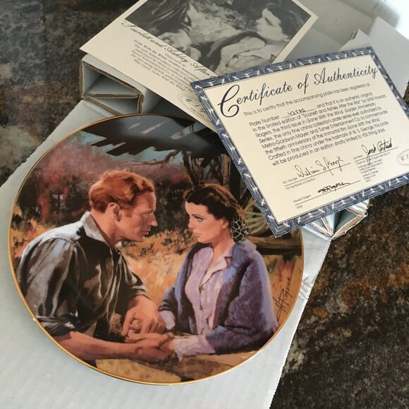 2/40 Gone With the Wind Golden Anniversary 'Scarlett and Ashley' Howard Rogers - Picture 9 of 11